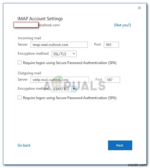 Khắc phục: Không tìm thấy file Outlook.pst