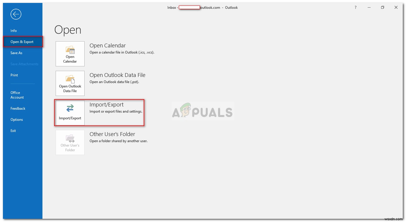 Khắc phục: Không tìm thấy file Outlook.pst
