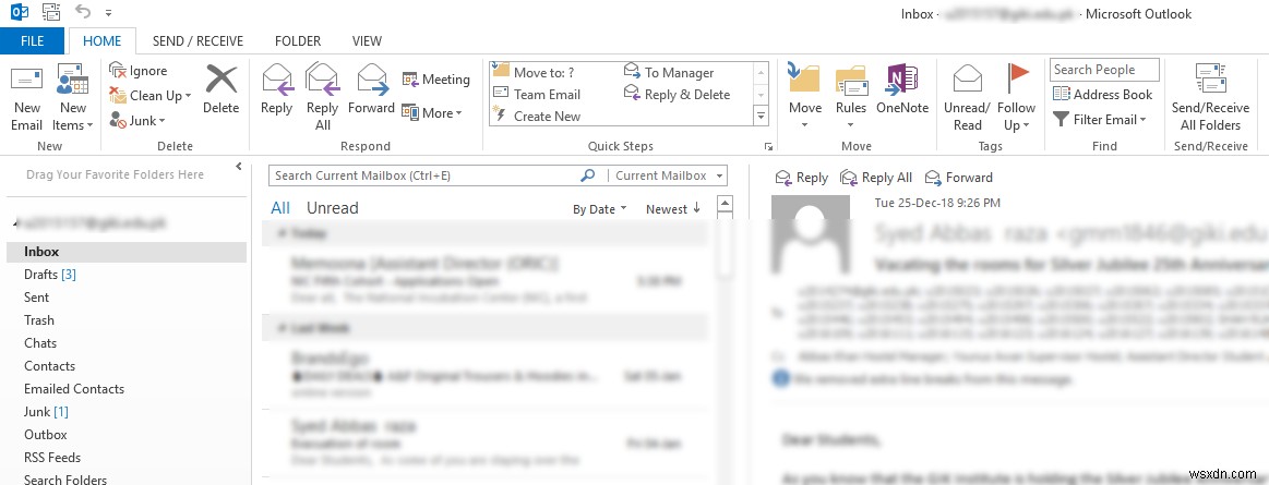 Khắc phục: Outlook liên tục hỏi mật khẩu trên Windows 10