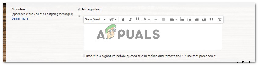 Cách thêm chữ ký (Signature) trong Gmail