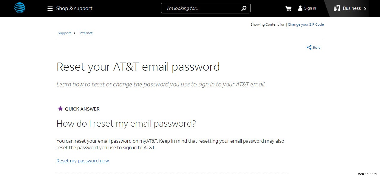 Khắc phục: Lỗi Yahoo/AT&T 652314