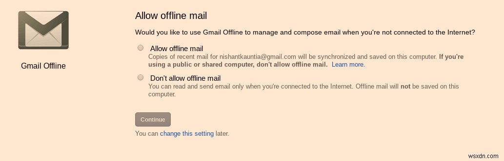 Cách sử dụng Gmail Offline trên Chrome