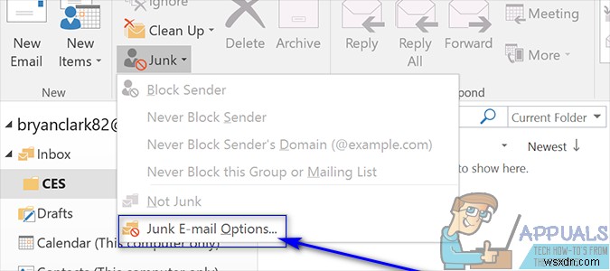 Cách chặn email không mong muốn trên Outlook hiệu quả