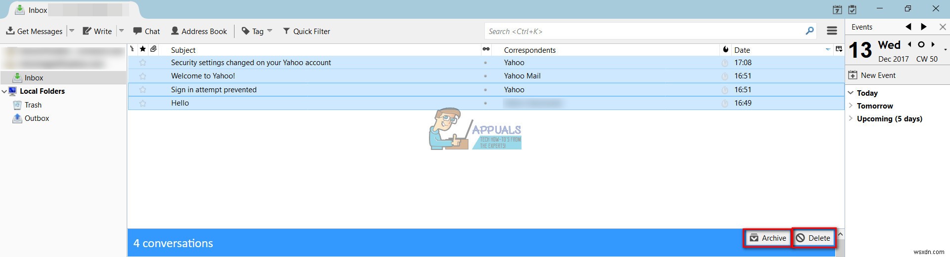 Cách xóa toàn bộ email Yahoo Mail một lần (nhiều phương pháp)