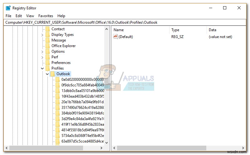 Cách thay đổi hoặc xóa tài khoản chính (Primary Account) khỏi Outlook