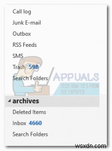 Hướng dẫn lưu trữ (Archive) email trong Outlook 2007, 2010, 2013, 2016