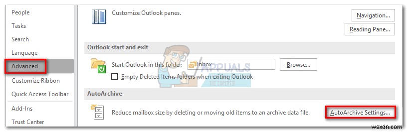 Hướng dẫn lưu trữ (Archive) email trong Outlook 2007, 2010, 2013, 2016