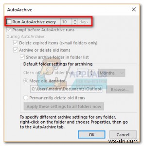 Hướng dẫn lưu trữ (Archive) email trong Outlook 2007, 2010, 2013, 2016