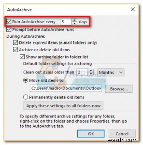 Hướng dẫn lưu trữ (Archive) email trong Outlook 2007, 2010, 2013, 2016