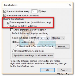 Hướng dẫn lưu trữ (Archive) email trong Outlook 2007, 2010, 2013, 2016
