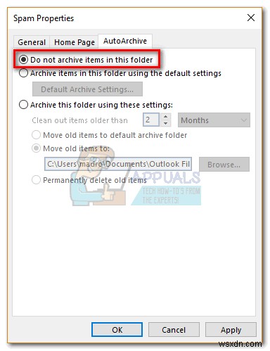 Hướng dẫn lưu trữ (Archive) email trong Outlook 2007, 2010, 2013, 2016