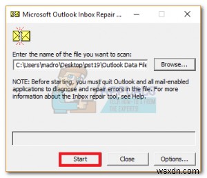 Cách thêm hoặc xóa mật khẩu file dữ liệu Outlook (PST)
