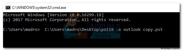 Cách thêm hoặc xóa mật khẩu file dữ liệu Outlook (PST)