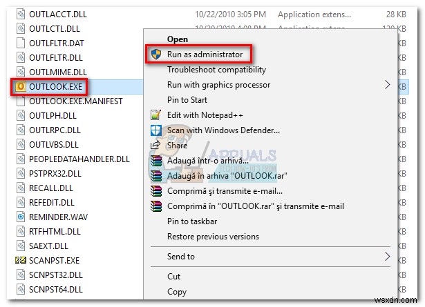 Khắc phục lỗi Outlook bị treo ở màn hình  Loading Profile  (2010, 2013, 2016, 365)