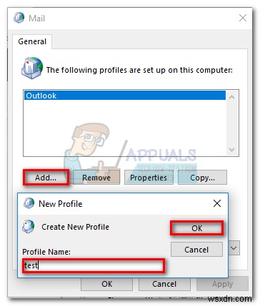 Khắc phục lỗi Outlook bị treo ở màn hình  Loading Profile  (2010, 2013, 2016, 365)
