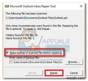Khắc phục lỗi Outlook bị treo ở màn hình  Loading Profile  (2010, 2013, 2016, 365)
