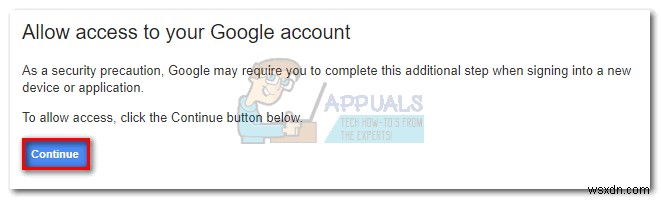 Khắc phục lỗi IMAP Gmail  Invalid Credentials  trên Outlook, Thunderbird, Apple Mail
