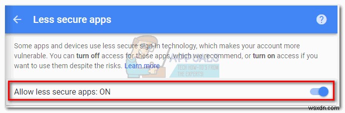 Khắc phục lỗi IMAP Gmail  Invalid Credentials  trên Outlook, Thunderbird, Apple Mail
