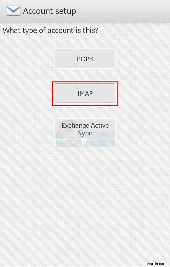Cách thêm tài khoản Email vào điện thoại Android