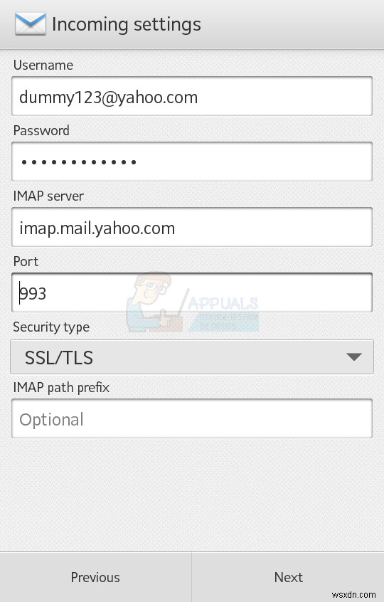 Cách thêm tài khoản Email vào điện thoại Android