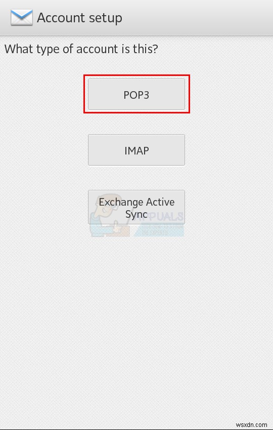 Cách thêm tài khoản Email vào điện thoại Android
