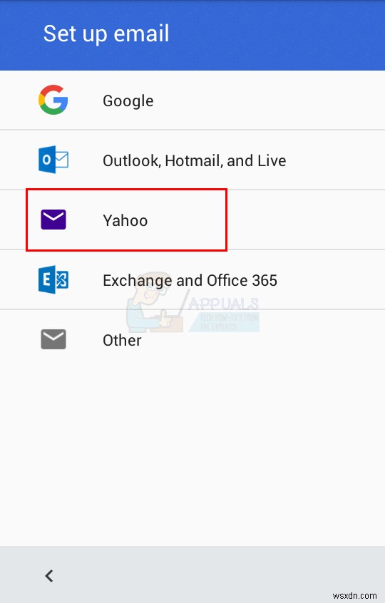 Cách thêm tài khoản Email vào điện thoại Android