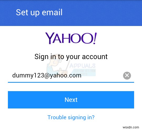 Cách thêm tài khoản Email vào điện thoại Android