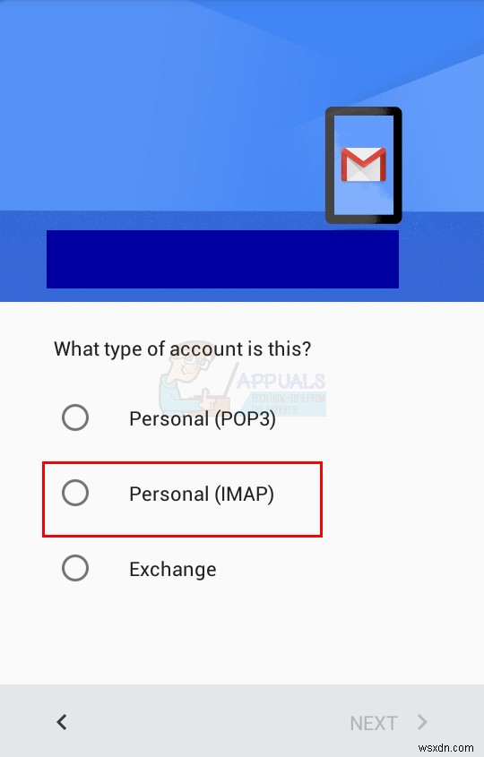 Cách thêm tài khoản Email vào điện thoại Android