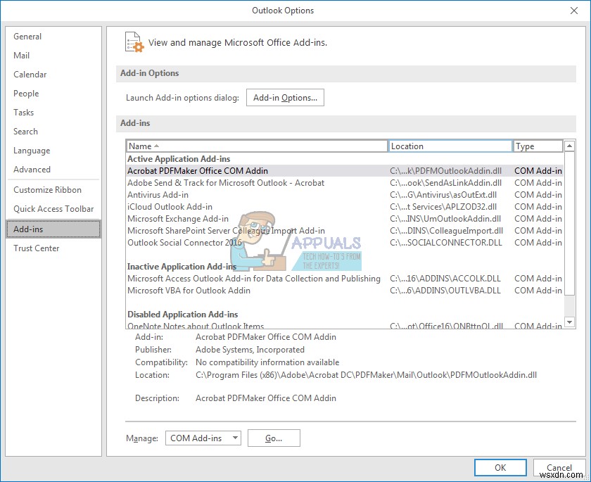 Khắc phục: Outlook 2016 chạy chậm trên Windows 10