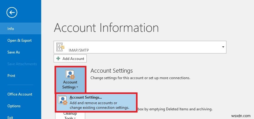 Khắc phục: Outlook 2016 chạy chậm trên Windows 10