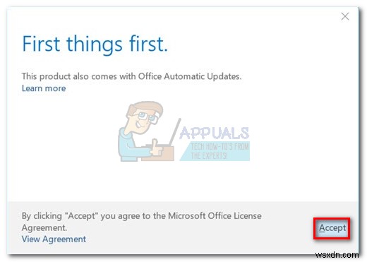 Khắc phục: Outlook bị treo ở trạng thái  Đang xử lý 