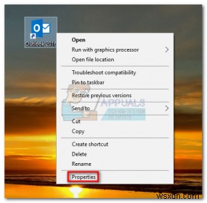 Khắc phục: Outlook bị treo ở trạng thái  Đang xử lý 