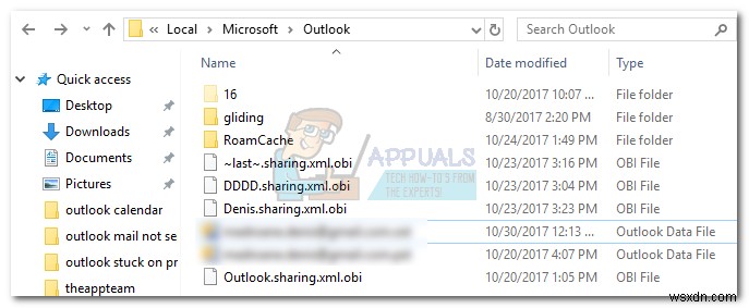 Khắc phục: Outlook bị treo ở trạng thái  Đang xử lý 