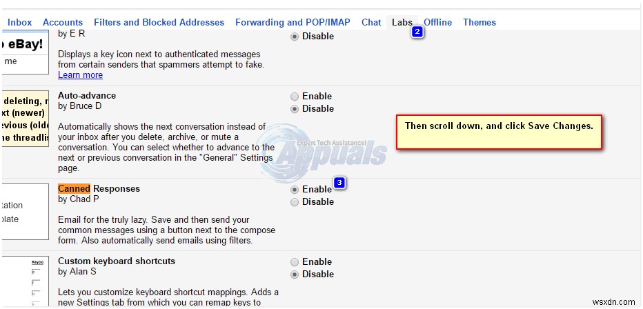 Cách sử dụng Phản hồi mẫu (Canned Responses) trong Gmail