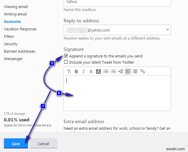 Cách tạo Chữ ký HTML trong Gmail, Yahoo và Hotmail