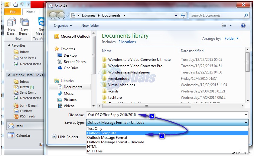 Cách thiết lập Phản hồi tự động (Out of Office) trong Outlook 2013/2016 và 2010