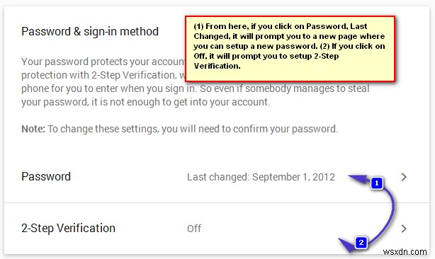 Cách: Đổi mật khẩu Gmail