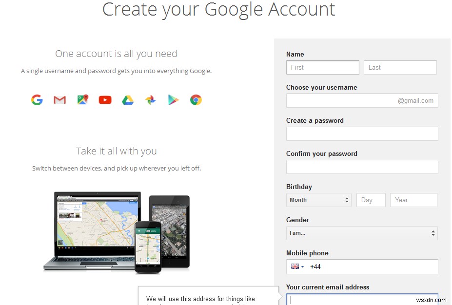 Google Mail – Đăng ký và Tạo tài khoản Gmail