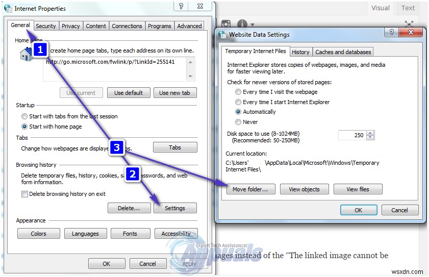 Sửa lỗi:  Hình ảnh liên kết không thể hiển thị  trong Outlook 2010