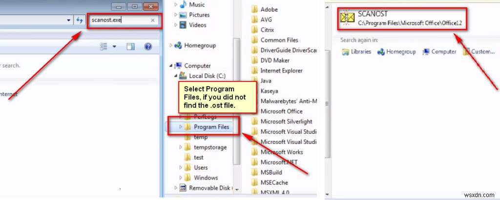 Sửa lỗi:  Không thể mở thư mục email mặc định. Kho thông tin không thể mở được  trong Outlook