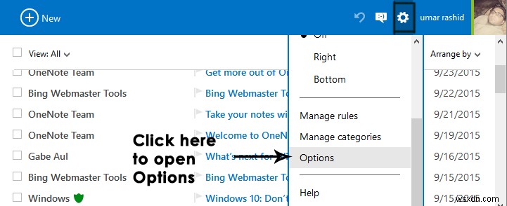Sửa lỗi: Hotmail/Outlook hiển thị sai giờ trên email