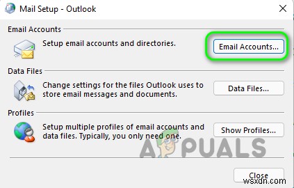 Cách khắc phục (0x8004010F): Không thể truy cập file dữ liệu Outlook trên Windows