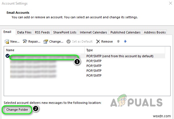 Cách khắc phục (0x8004010F): Không thể truy cập file dữ liệu Outlook trên Windows