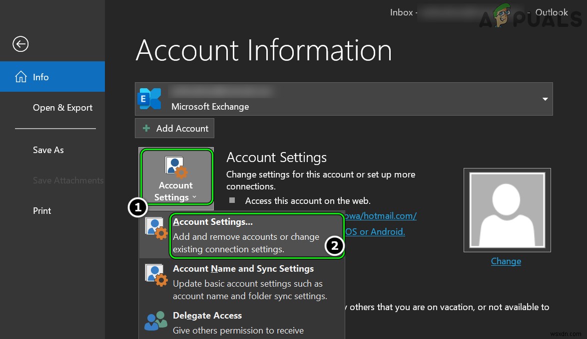 Cách khắc phục (0x8004010F): Không thể truy cập file dữ liệu Outlook trên Windows