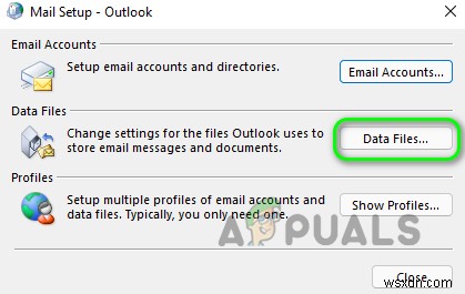 Cách khắc phục (0x8004010F): Không thể truy cập file dữ liệu Outlook trên Windows