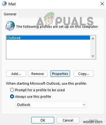 Cách khắc phục (0x8004010F): Không thể truy cập file dữ liệu Outlook trên Windows