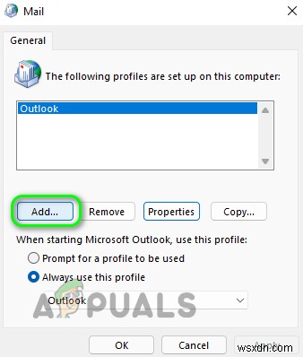 Cách khắc phục (0x8004010F): Không thể truy cập file dữ liệu Outlook trên Windows