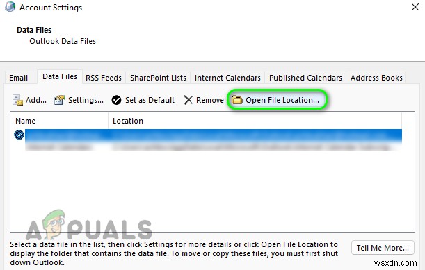 Cách khắc phục (0x8004010F): Không thể truy cập file dữ liệu Outlook trên Windows