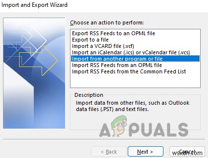 Cách khắc phục (0x8004010F): Không thể truy cập file dữ liệu Outlook trên Windows