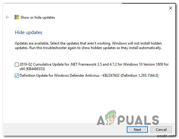 Sửa lỗi Windows Update 0x8000FFFF trên Windows 10/11